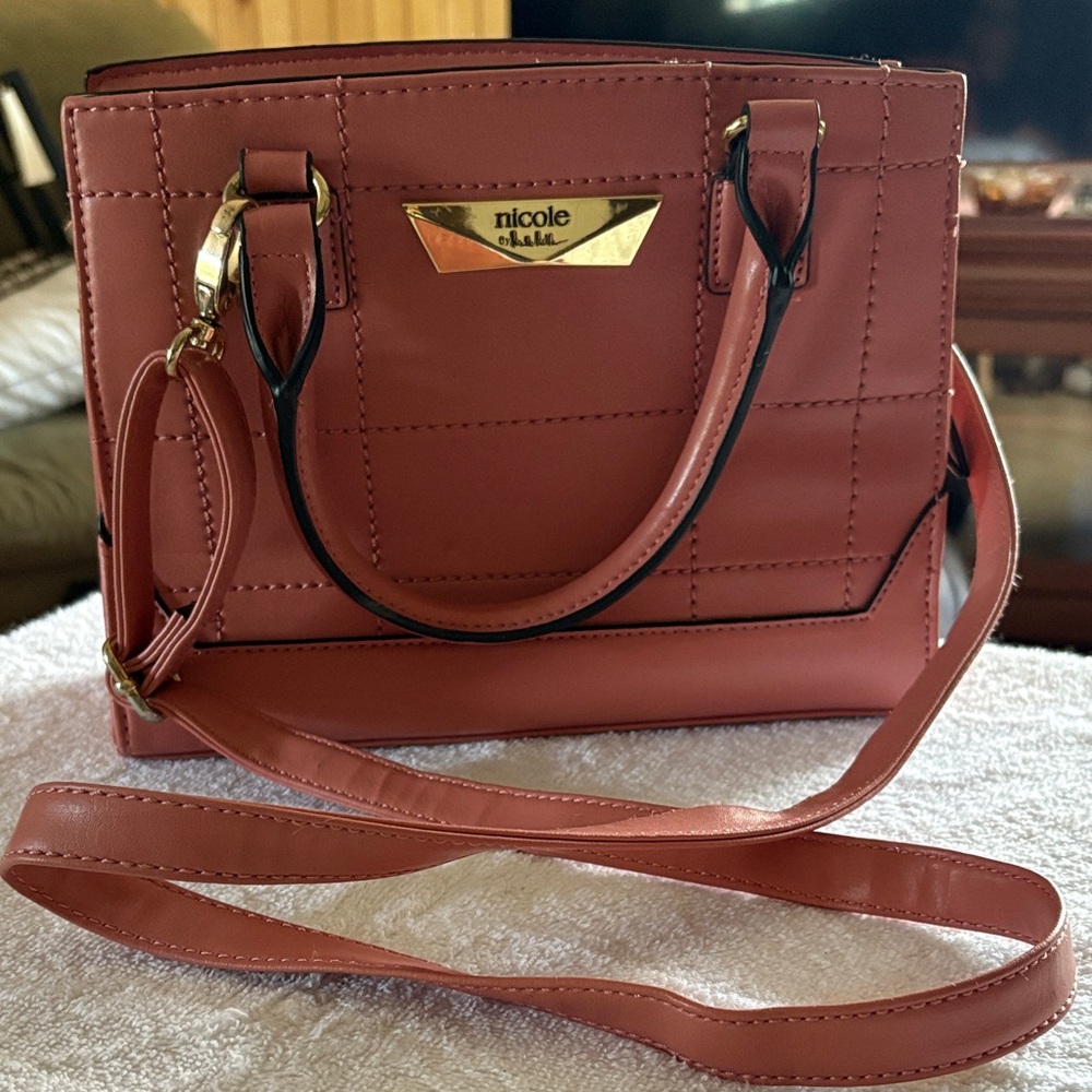 Nicole Miller Women's Light Salmon Bag